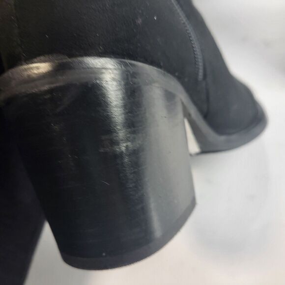 Seychelles Paradise City Leather Over the Knee Boots Black Size 6 - Picture 9 of 16